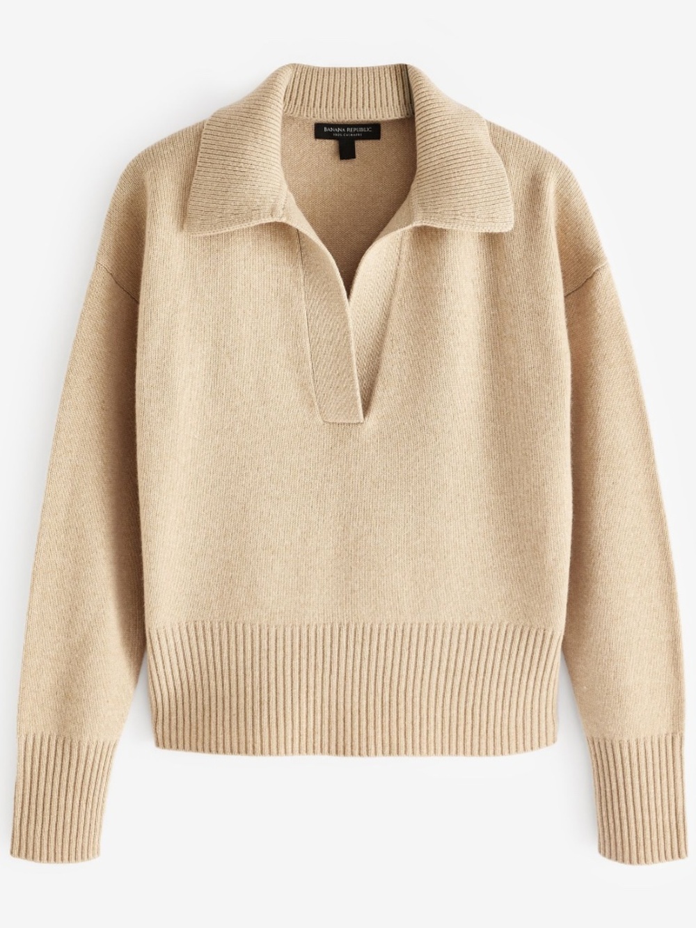 Banana Republic Cashmere Sweater polo
